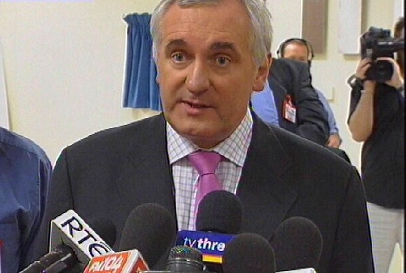 Bertie Ahern - Parties 'up for' deal