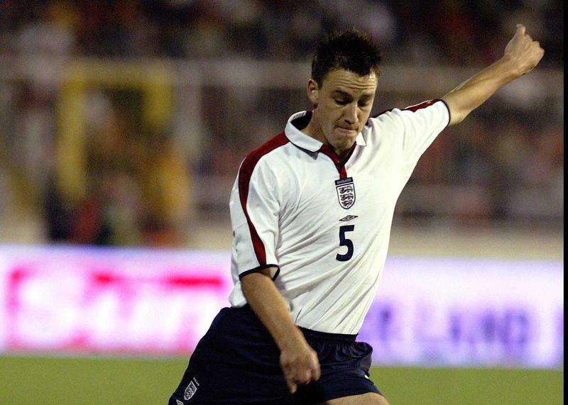John Terry was among the goalscorers for England