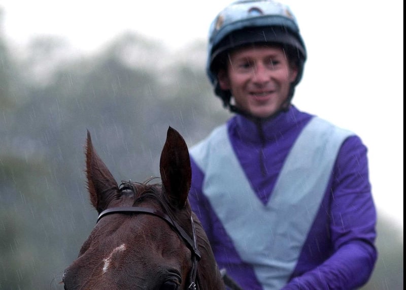 Richard Quinn, returning to the saddle after an absence of 11 months.