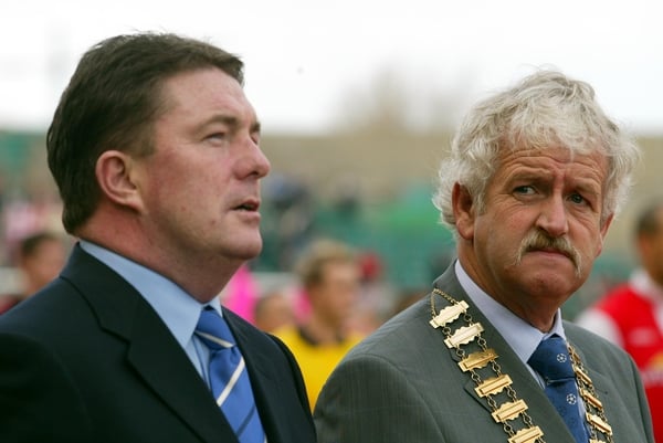 Milo Corcoran, left, is to receive a letter of complaint about Fran Rooney
