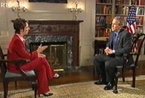 The White House - President Bush interviewed by Carole Coleman