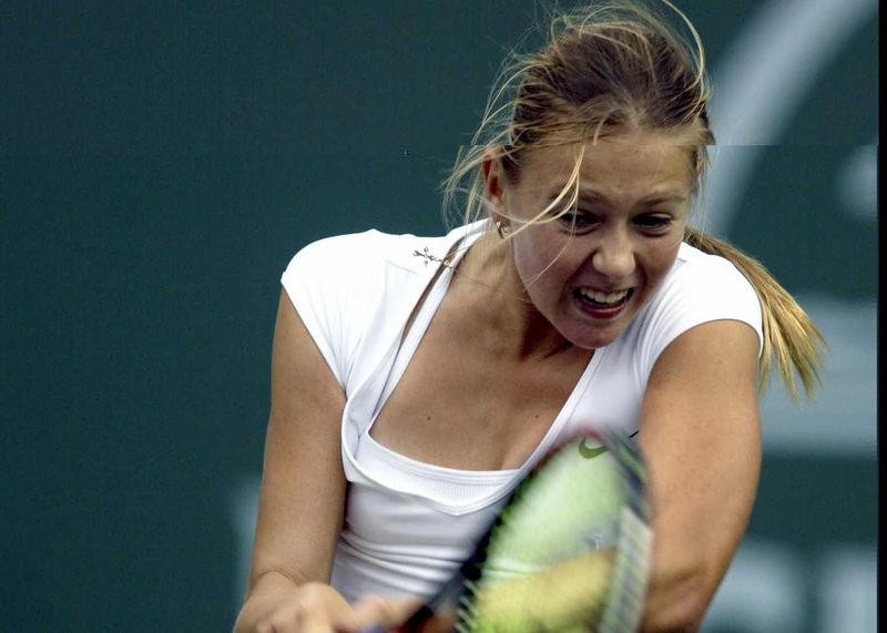 Maria Sharapova has become the first Russian since Anna Kournikova in 1997 to make the quarter finals of Wimbledon