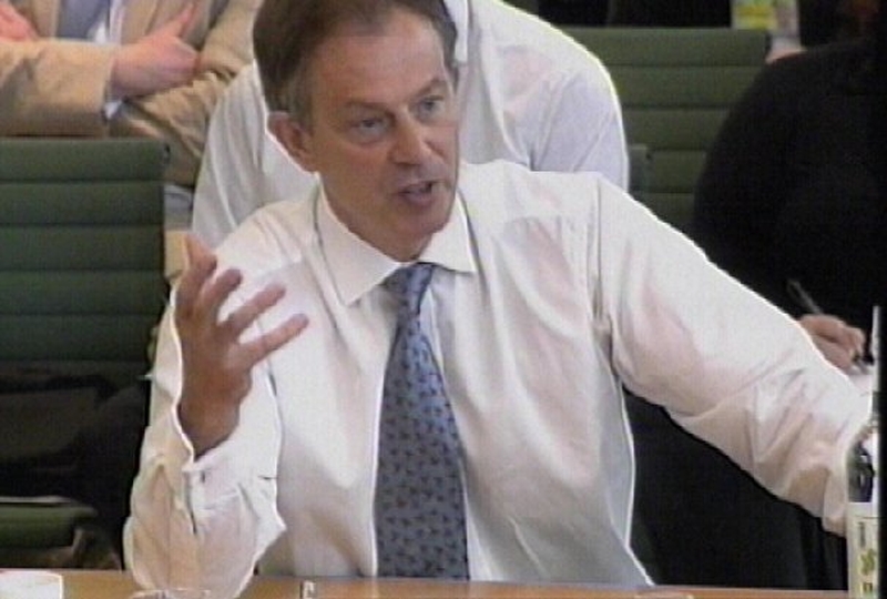 Tony Blair - Before Westminster committee