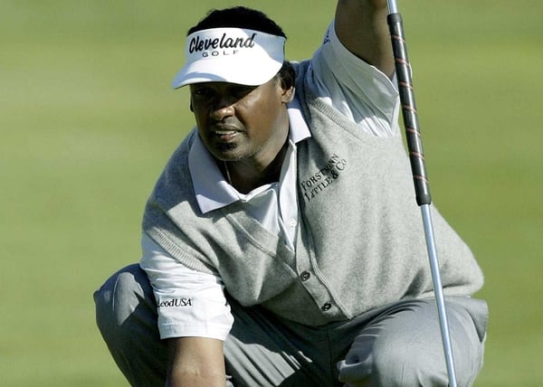 Vijay Singh leads the Houston Open