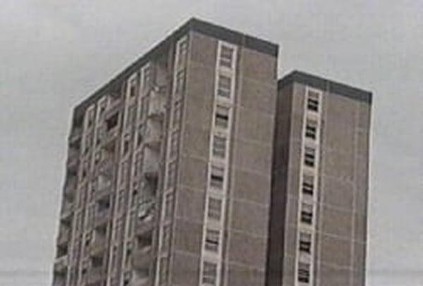 Ballymun - Demolition underway
