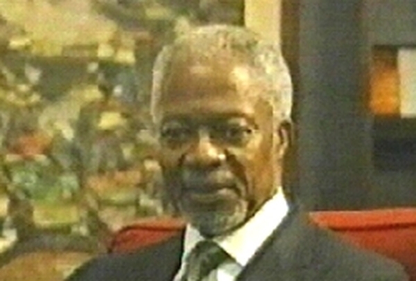 Kofi Annan - Names panel for Darfur