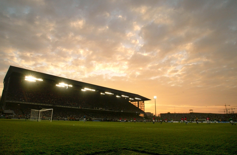 Lansdowne Road will be turned into a fifty-thousand seater stadium