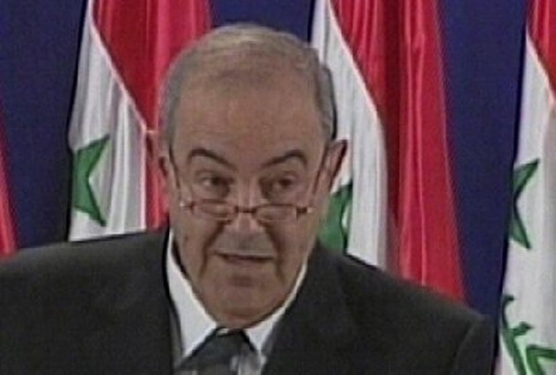 Ilyad Allawi - Met with Tony Blair