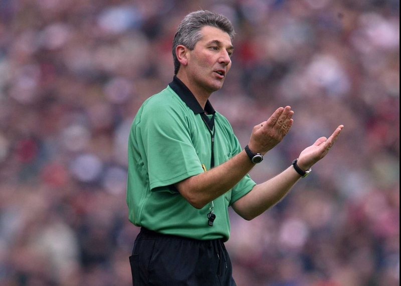 Referee Michael Curley, whose penalty decisions during Sunday's Munster football final replay were the subject of some post-match criticism