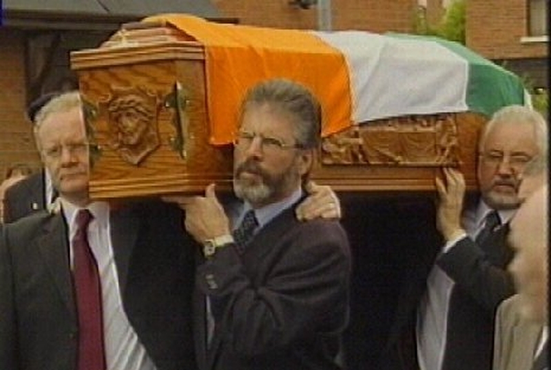 Funeral of Joe Cahill - Thousands attend in Belfast