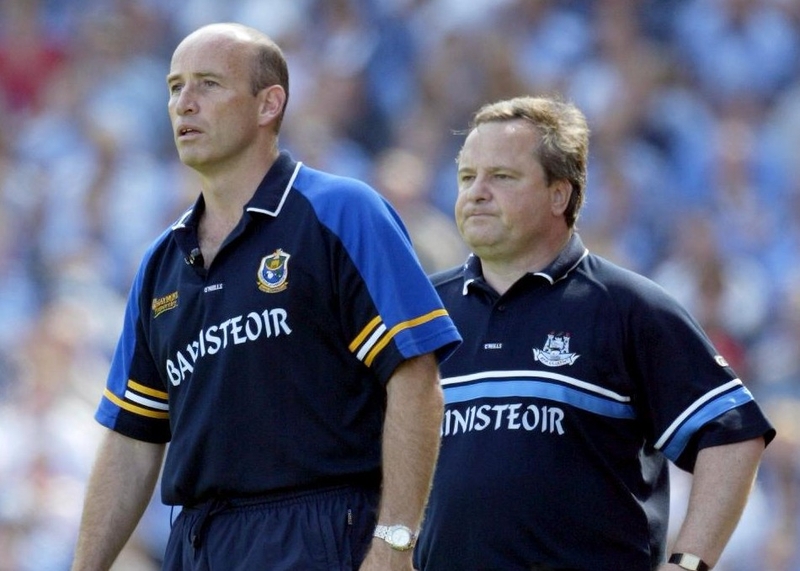Tommy Carr (left) quits his Roscommon post