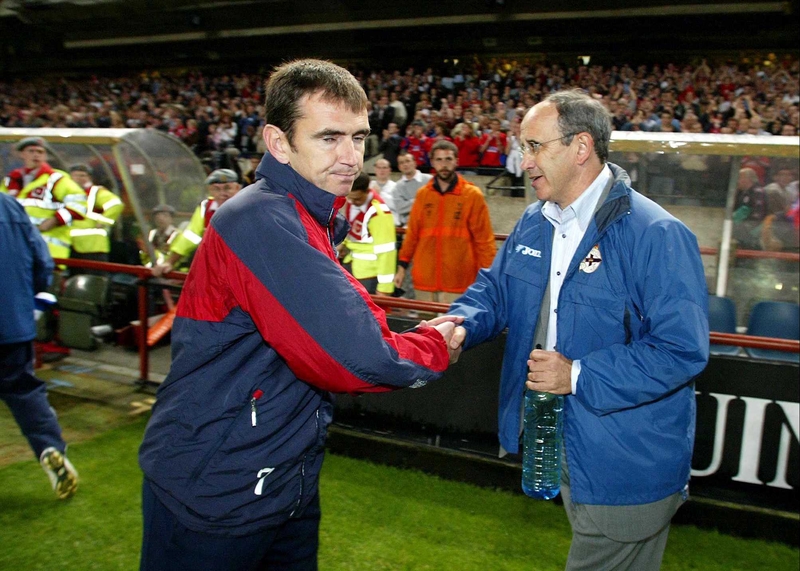 Pat Fenlon led his side on an amazing European campaign this year