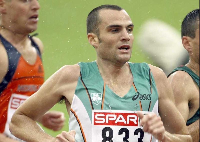 James Nolan recorded an impressive time of 14.46 despite the windy conditions in Dublin's Phoenix Park