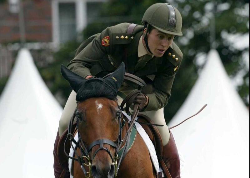 Captain Shane Carey claimed a top 10 spot at the Dublin Horse Show