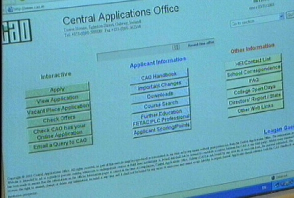 CAO First Round - Points published