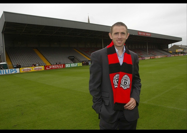 Under pressure Bohemians manager Gareth Farrelly will be delighted with his side's victory over Waterford