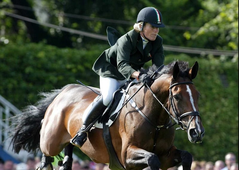 Jessica Kurten finished in second place in the jump-off on Saturday