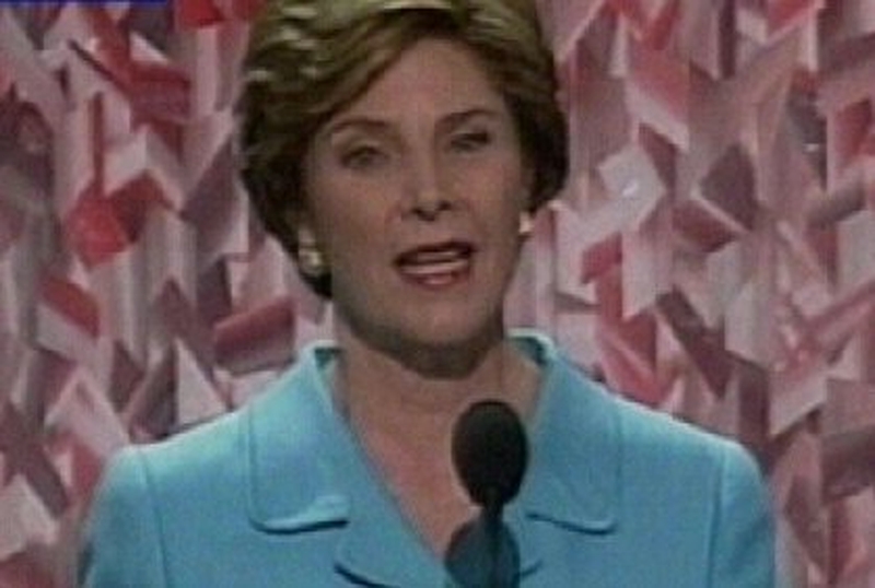 Laura Bush - Afghanistan trip