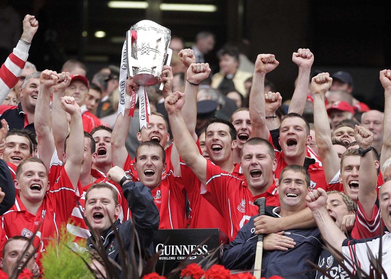 All-Ireland champions Cork bring the Liam McCarthy Cup back to their city