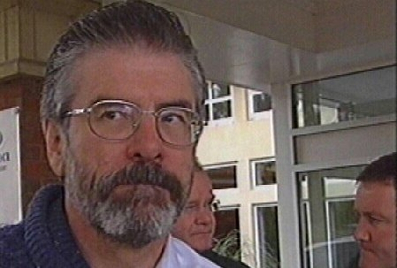 Gerry Adams - 45% happy to see Sinn Féin in coalition government