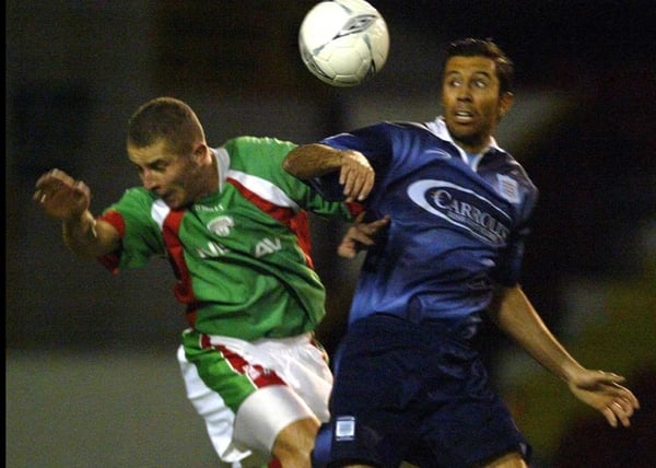 John O'Flynn was in action for Cork last night