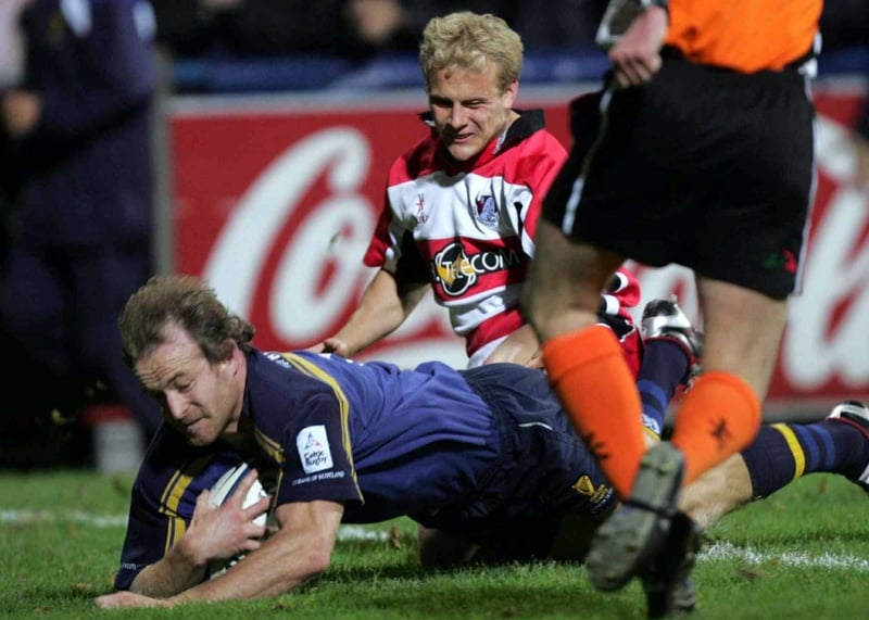 Denis Hickie scored a magnificent try today