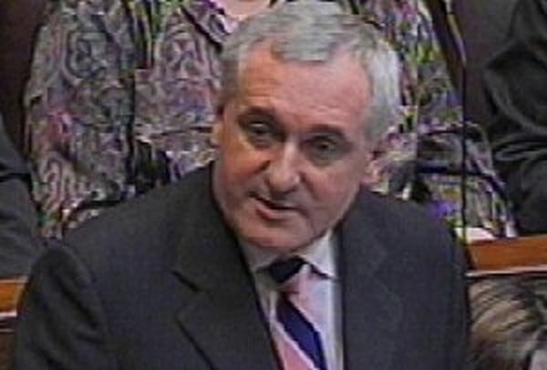 Bertie Ahern - Confident in beef controls