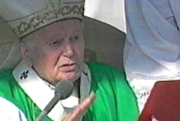 Pope John Paul - Anniversary of mass