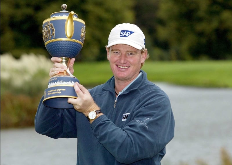 Ernie Els is a three time major winner.