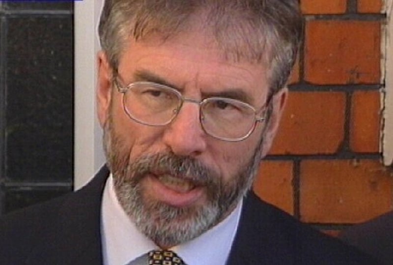 Gerry Adams - Sinn Féin team meets PSNI Chief Constable