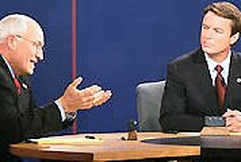 Vice-Presidential debate - Cheney and Edwards clash