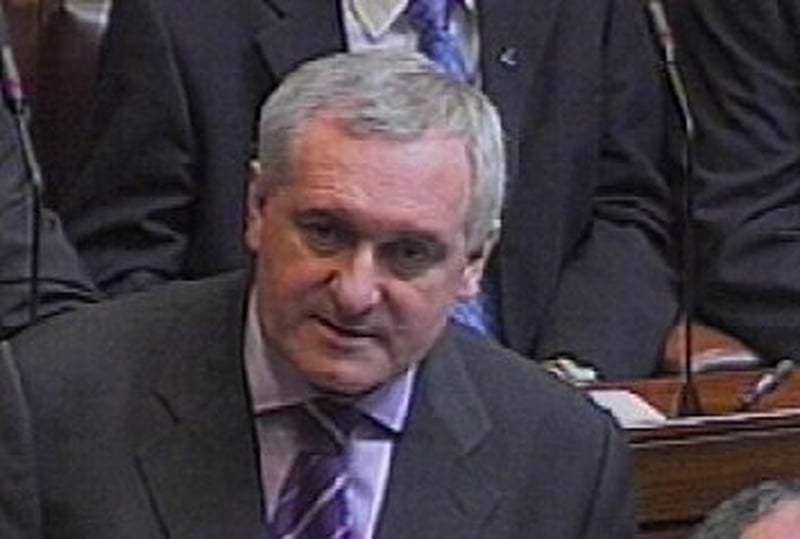 Bertie Ahern - Anniversary target for NI process
