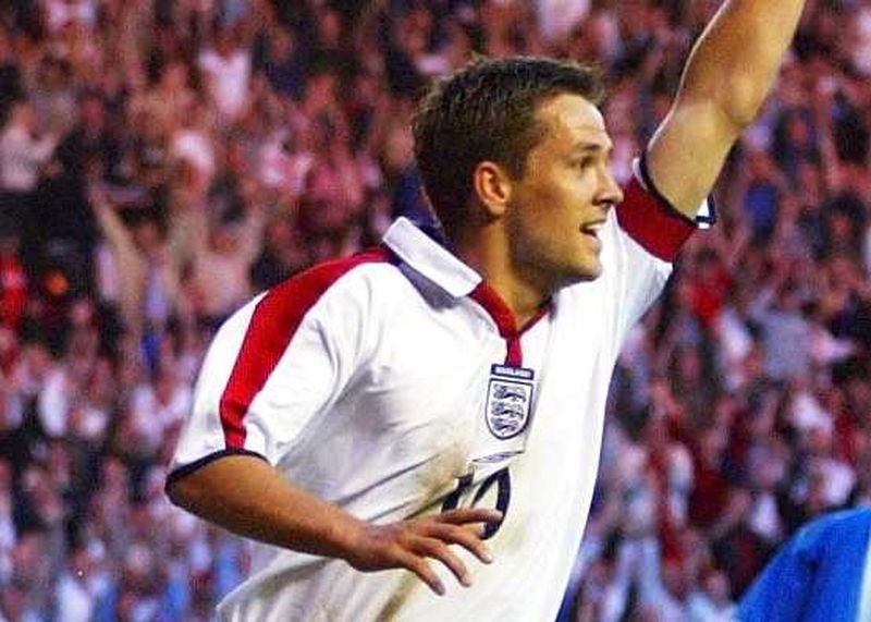 England forward Michael Owen