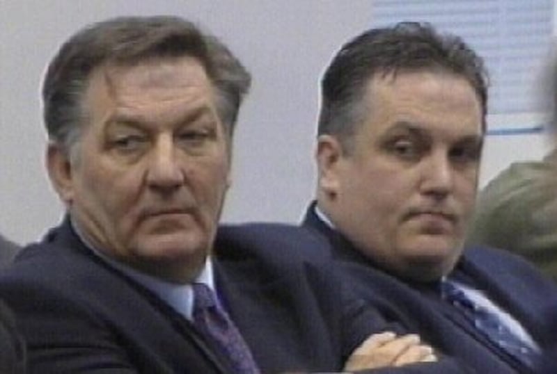 Frank McBrearty Jr (right) - Action struck out