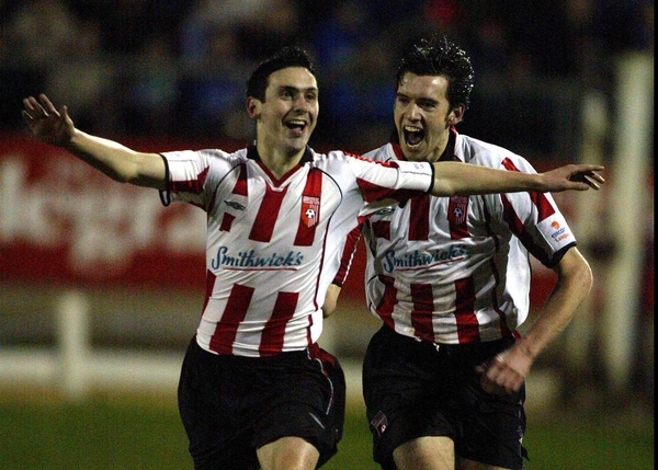 Mark Farren was on the mark for Derry City