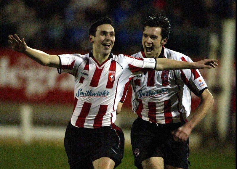 Mark Farren scored twice for City tonight