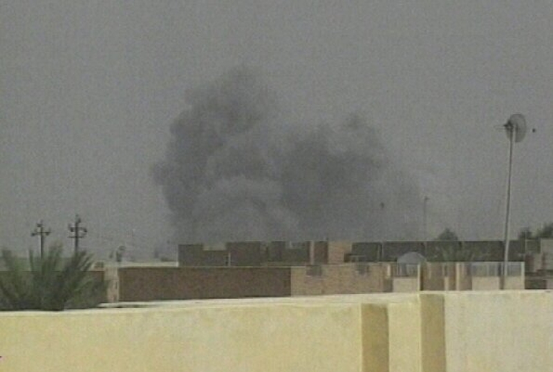 Fallujah - US warplanes pound area