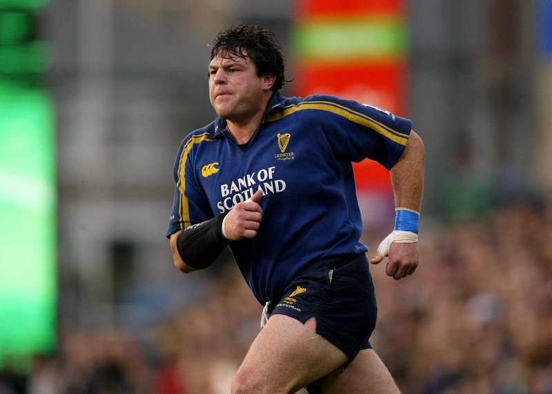 Reggie Corrigan will be hoping to add to his 128 appearances for Leinster this Saturday against Agen in the Heineken Cup