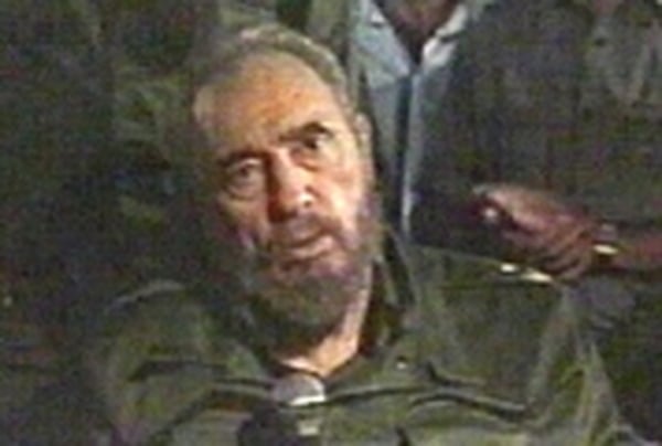 Fidel Castro - Injured in fall