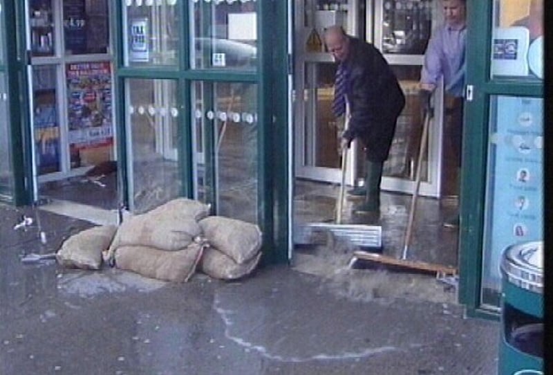 Flooding - Clean-up underway