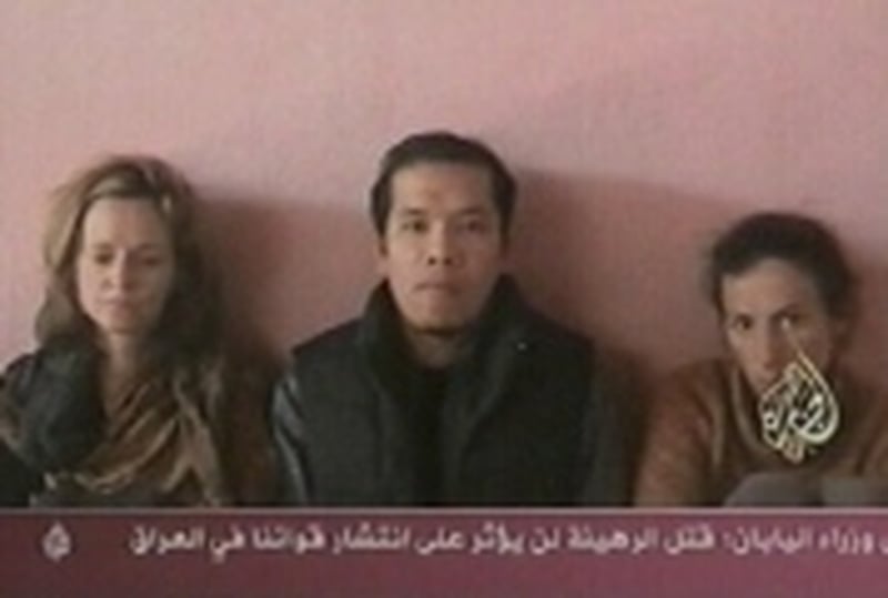 Shqipe Habibi (right) - No maltreatment by captors