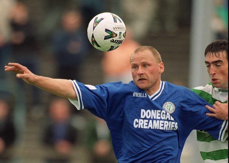 Jonathan Speak pictured during his time at Finn Park