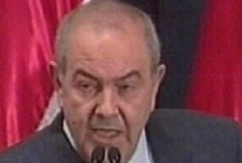 Iyad Allawi - Says human rights abuse in Iraq is still bad