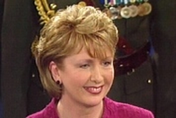 Mary McAleese - Visits Irish troops in Liberia