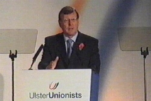 David Trimble - Seeks IRA commitment