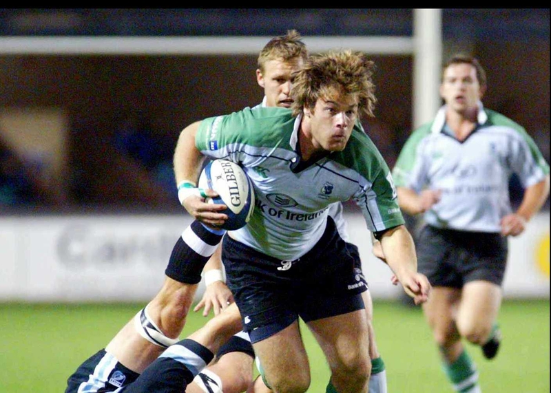 Kort Schubert, pictured in action for Cardiff Blues against Connacht, will start at number 8 on Saturday