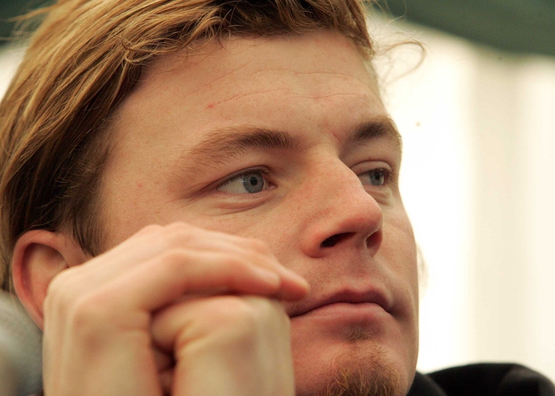 Brian O'Driscoll was upset that his side couldn't hold on for eighty minutes today