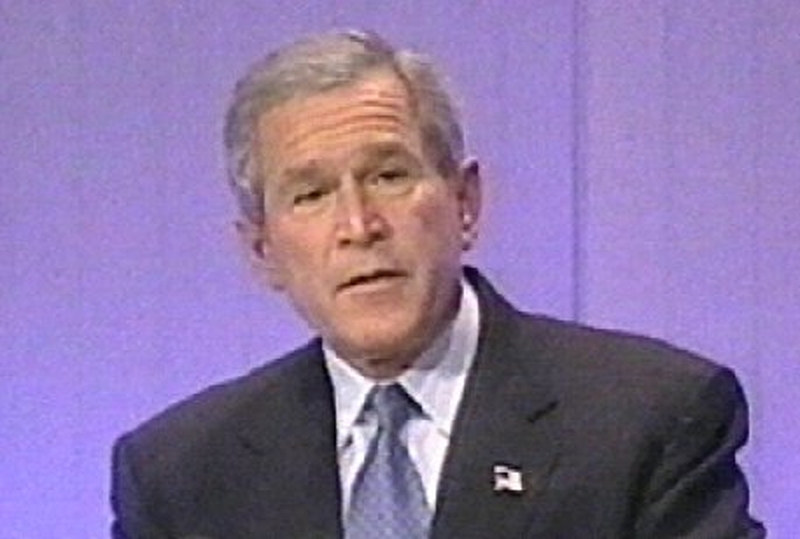 George W Bush - Talks with Iraqi interim president