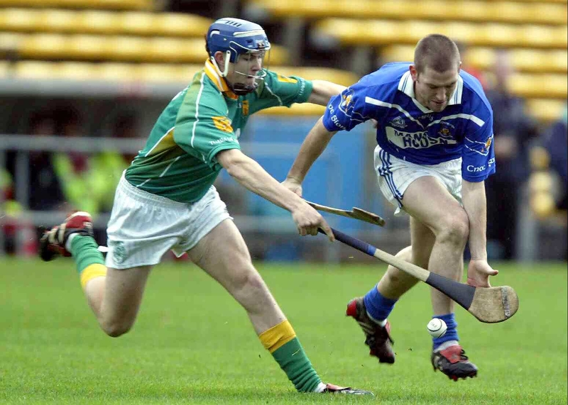 Ken McGrath, on the right, scored 1-06 in this game but will be remembered for his injury-time miss