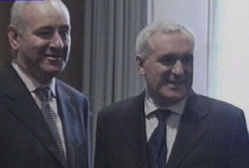 Mark Durkan &amp; Bertie Ahern - Leaders meet in Dublin